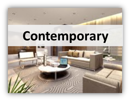 contemporary living hall Interior Designs