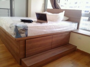 IMG 20120726 WA0002 300x225 Shoes Box / Studio Apartment Customize Bed Frame with Storage Compartment Review 